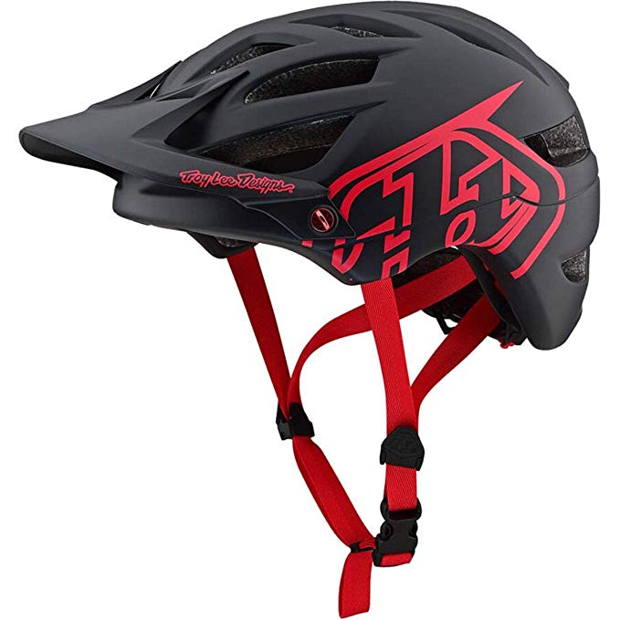 2019 Troy Lee Designs A1 Drone Helmet-Black/Red-XL/2XL