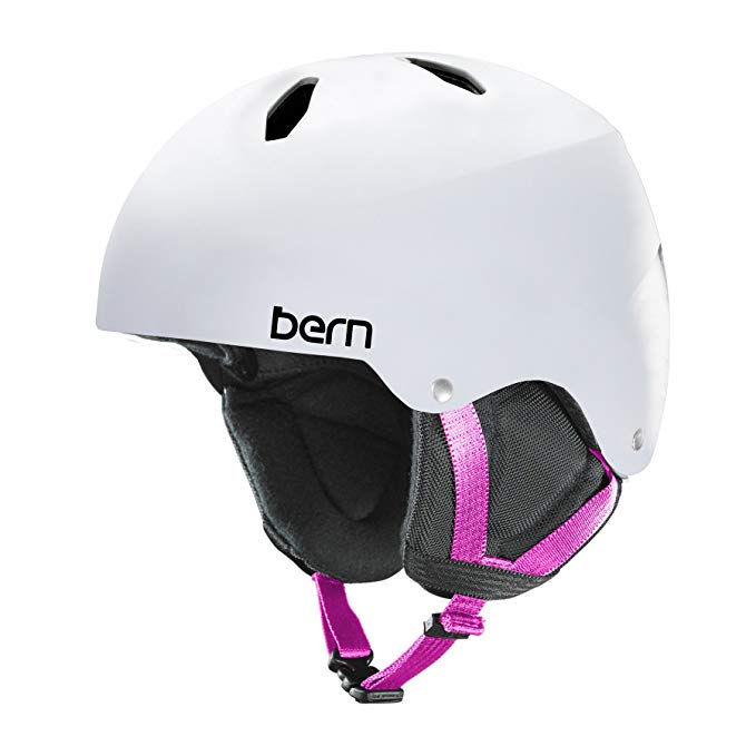 Bern Girls Diabla Helmet (Satin White | Small / Medium)