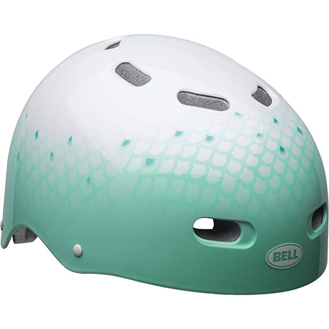 Bell Sports Bike Candy Multisport Youth Helmet, White Mint Glisten