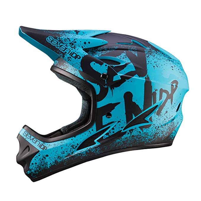 7 Protection 7iDP 2018 M1 Cycling Helmet - 7706 (Gradient Matte Teal/Black - XL (60-62CM))